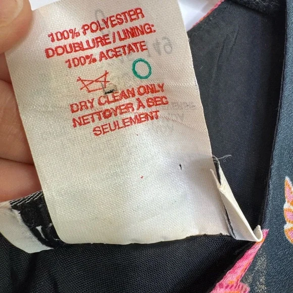 Vintage Holt Renfrew Floral bohemian Maxi Dress size 6 - Picture 6 of 8